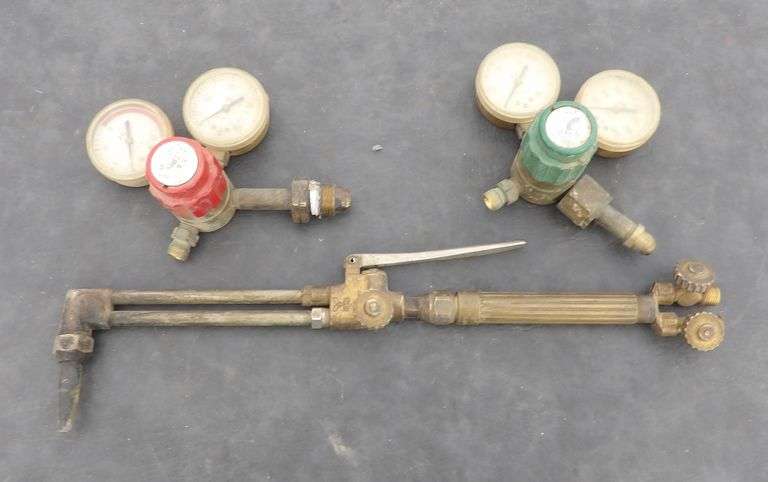 A-325 Welding Torch & Gauges
