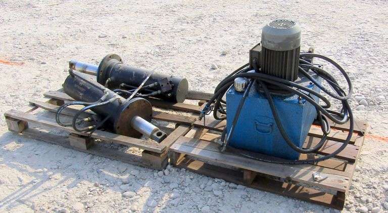 A-355  Hydraulic Power Unit & Cylinders