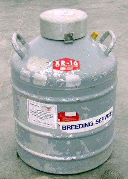 A-349  Union Carbide Semen Tank