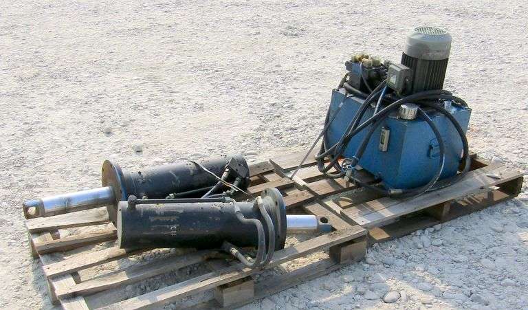 A-355  Hydraulic Power Unit & Cylinders