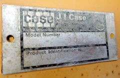 A-313  Case 580K Backhoe Loader