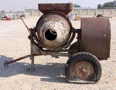 A-324 Cement Mixer Trailer