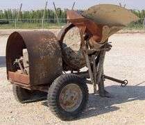 A-324 Cement Mixer Trailer