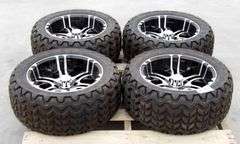 A-348 Golf Cart Tires & Wheels (4)