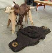 A-383 Saddle & Saddle Bag/Case