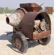 A-324 Cement Mixer Trailer