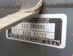 A-318 Craftsman Table Saw