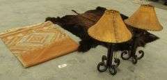 A-386 Western Decor & Buffalo Hide