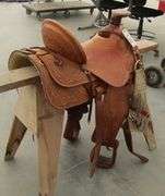 A-382 Wrights Saddlery Custom Saddle
