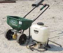 A-364 Fertilizer Spreader & Backpack Sprayer