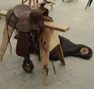 A-383 Saddle & Saddle Bag/Case