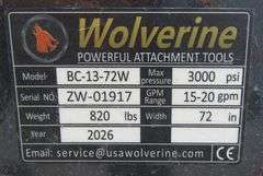 A-202 Unused Skid Steer Brush / Field Mower