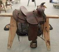 A-383 Saddle & Saddle Bag/Case