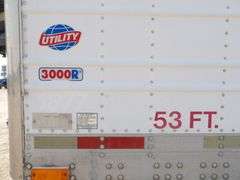 A-363 2007 Utility 3000R Reefer Van Trailer