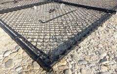 A-192 Double Drive Metal Chainlink Gates