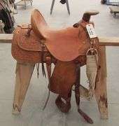 A-382 Wrights Saddlery Custom Saddle