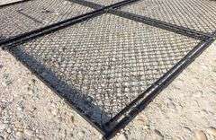 A-192 Double Drive Metal Chainlink Gates