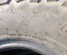 A-372  Vehicle Tires (4)