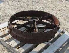 A-352  Primitive Implement Wheels (2)
