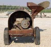 A-324 Cement Mixer Trailer