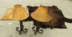 A-386 Western Decor & Buffalo Hide