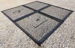 A-192 Double Drive Metal Chainlink Gates