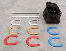 A-362  Horseshoe Game Set