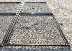A-192 Double Drive Metal Chainlink Gates