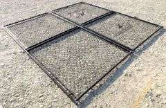 A-192 Double Drive Metal Chainlink Gates