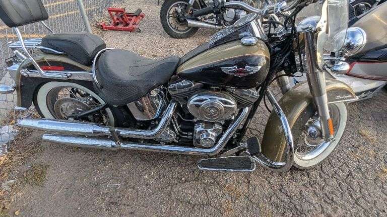 TITLE - 2007 HARLEY-DAVIDSON  SOFTAIL DELUXE