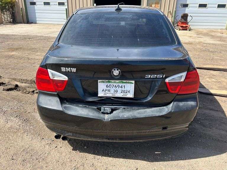 BILL OF SALE PARTS ONLY-2006 BMW 325I