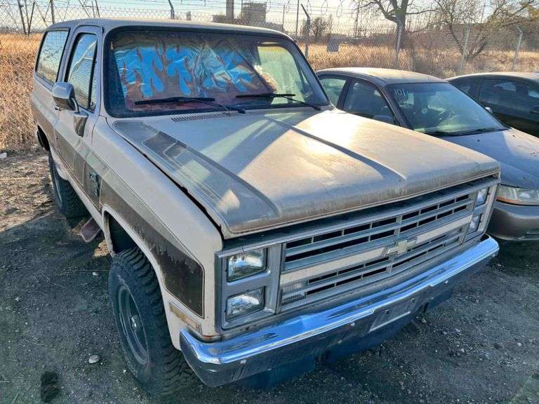 1987 CHEVROLET BLAZER