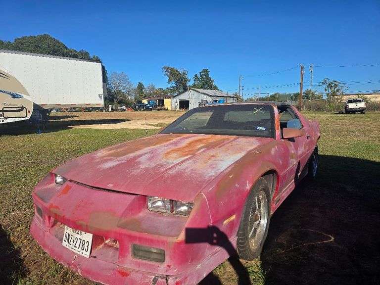 1987 CHEVROLET CAMARO