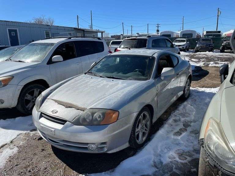 PARTS ONLY 2003 HYUNDAI TIBURON Peak Auto Auctions