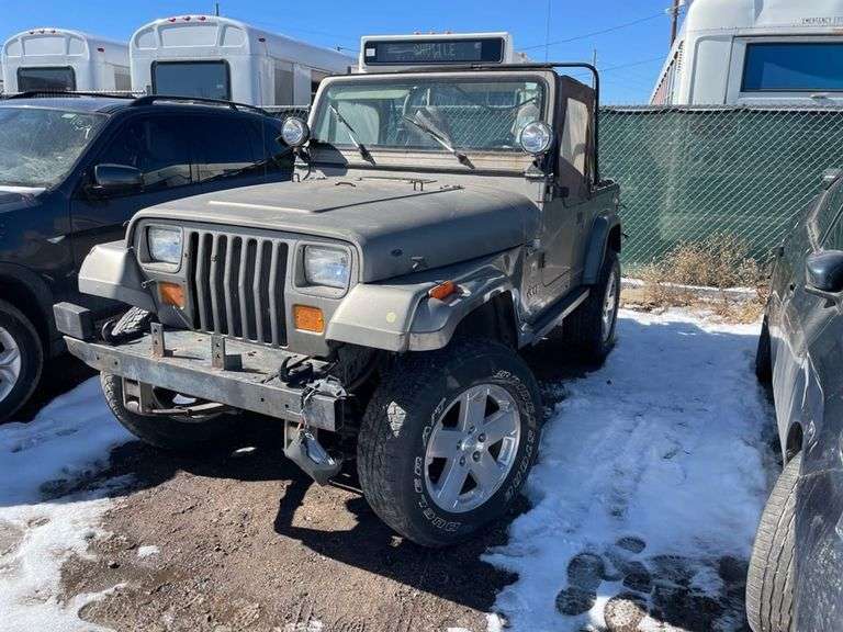 PARTS ONLY 1990 JEEP WRANGLER Peak Auto Auctions