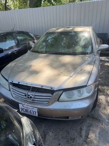 2007 HYUNDAI AZERA - Peak Auto Auctions