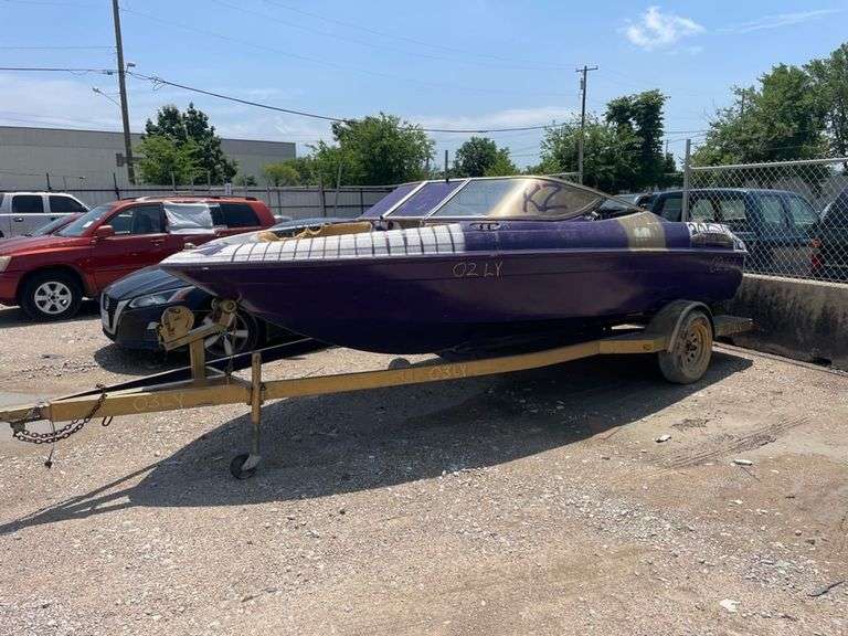 -PARTS ONLY SX195 BOAT AND TRAILER  GLASTRON INC.