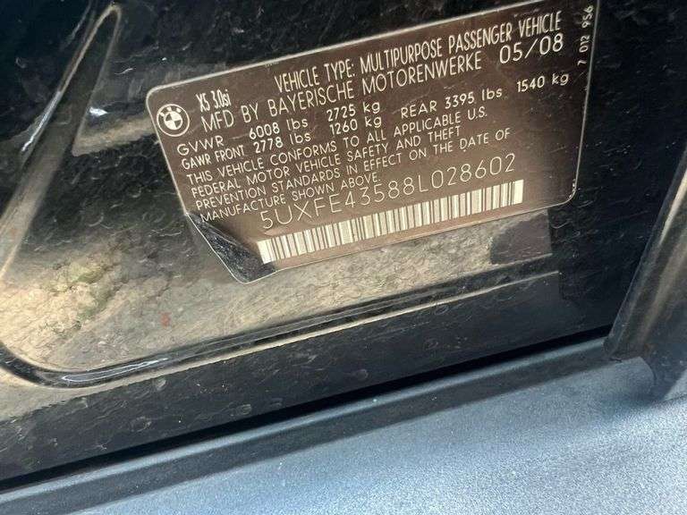 2008 BMW  X5