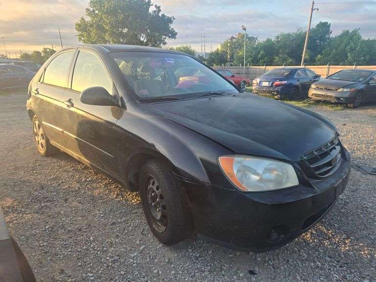 REBUILT SALVAGE-2004 KIA  SPECTRA
