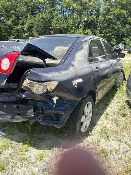 DERELICT PARTS ONLY -2004 TOYOTA  COROLLA