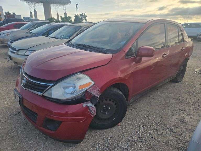 REBUILT SALVAGE-2010 NISSAN  VERSA
