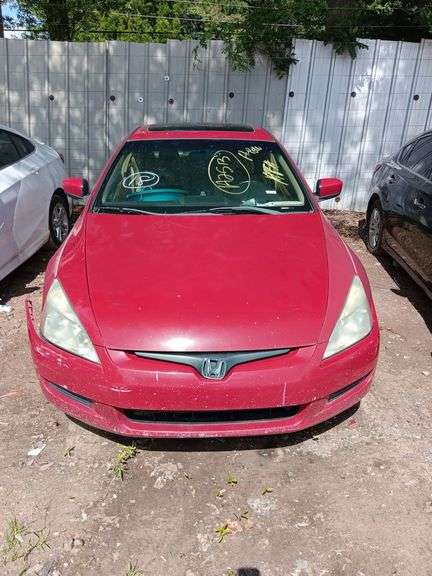 DERELICT PARTS ONLY -2003 HONDA  ACCORD