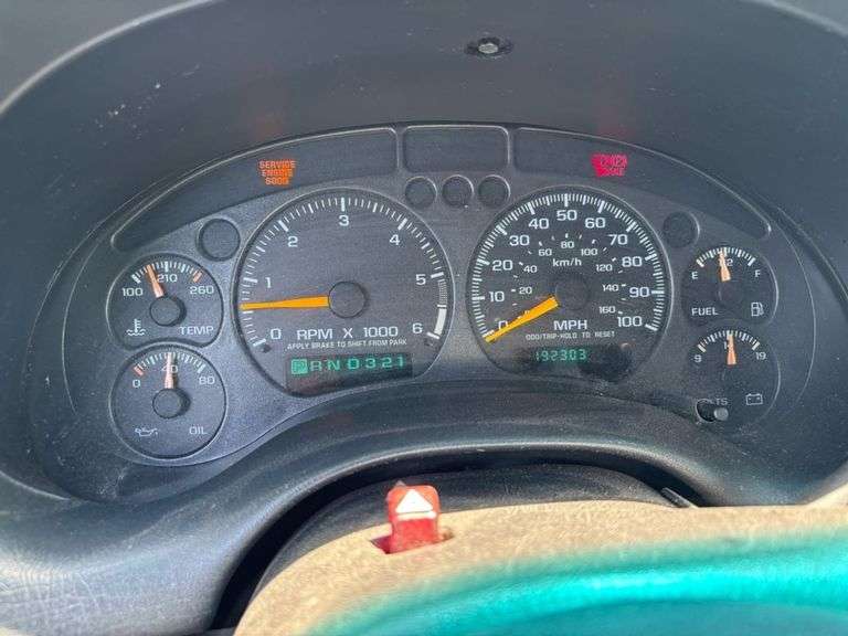 Title - 2000 CHEVROLET  BLAZER