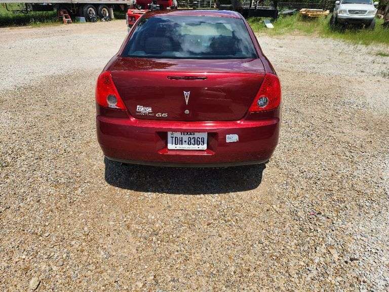 2008 PONTIAC  G6