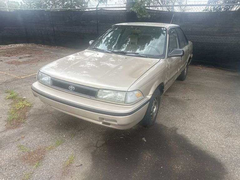 TITLE - 1991 TOYOTA  COROLLA