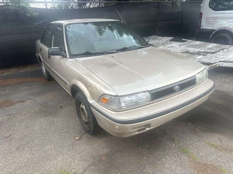 TITLE - 1991 TOYOTA  COROLLA