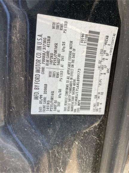 1999 FORD  EXPEDITION