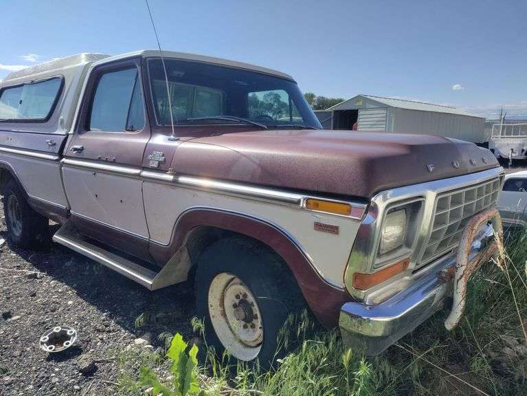1978 FORD  F250 RANGER CAMPER SPECIAL