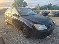 REBUILT SALVAGE-2004 KIA  SPECTRA