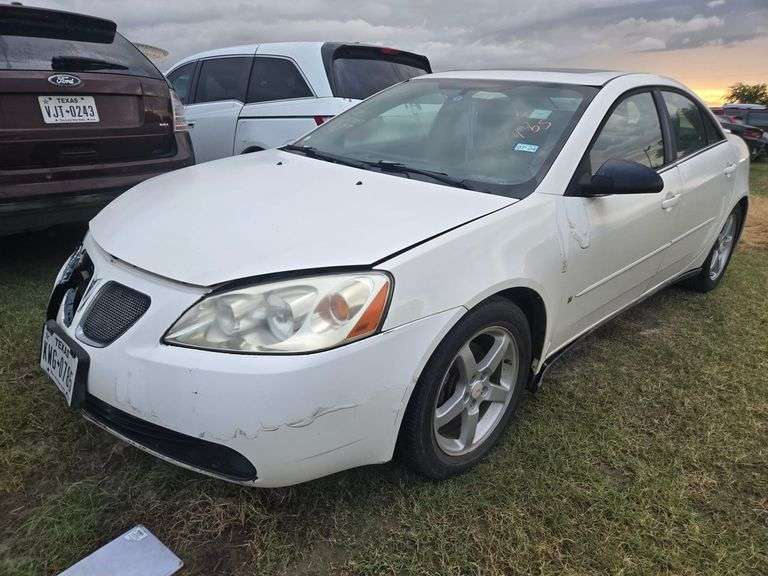 REBUILT SALVAGE***2007 PONTIAC  G6